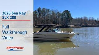 2025 Sea Ray SLX 280 | Available Now at MarineMax Lake Wylie