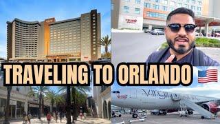 I TRAVELED TO ORLANDO FLORIDA | VIRGIN ATLANTIC AIRLINES| DRURY PLAZA HOTEL| INTERNATIONAL DRIVE!!!!