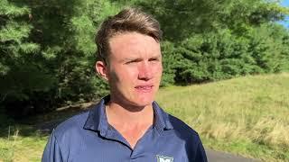 Marquette’s Max Lyons on earning share of 36-hole lead at 2024 Wis. State Open