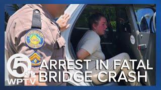 Driver, 23, arrested after man killed riding bike on Martin County bridge
