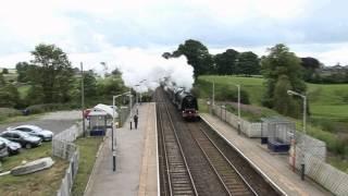 46233 Duchess of Sutherland - Cumbrian Mountain Express 18.07.2015