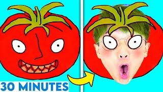 LANKYBOX Playing MR. TOMATOS At 3AM! (BAD IDEA!)