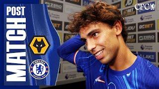 MARESCA, MADUEKE & JOAO FELIX react after brilliant Wolves win | Wolves 2-6 Chelsea | PL 2024/25