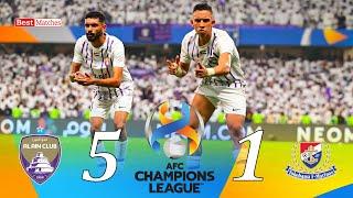 العين الإماراتي 5×1 يوكوهاما الياباني  نهائى دورى ابطال اسيا 2024  جودة خرافيه FHD   فارس عوض