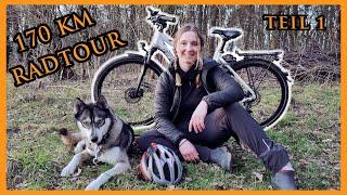 Mit Hund 170km Radreise in 48h | Teil 1 | Outdoor Anca