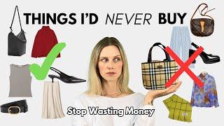 7 Fashion Items I NEVER Buy and What to Buy Instead!