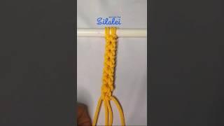 MACRAME TUTORIAL - MACRAME KNOT - Short