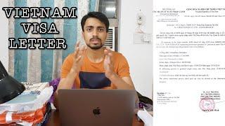 Vietnam Visa for Indians & Vietnam Visa Approval Letter - Sticker VISA