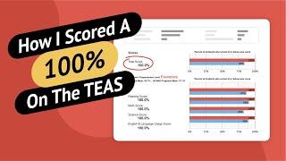 I Scored A 100% On the TEAS 7 | My Study Materials, Study Plan, & More!