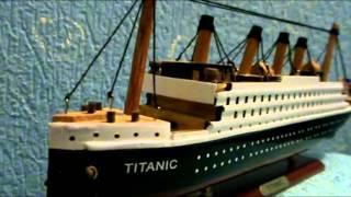 TITANIC Wood Model