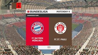 FIFA 22 | Career | Season 2022/2023 | Bundesliga | Matchday 4 | FC Bayern München vs. FC St. Pauli