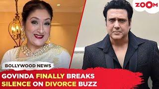 Govinda's FIRST reaction to DIVORCE rumours with wife Sunita Ahuja, 'I'm in the process of..'