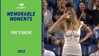 The Beer Chug Fan is Back! | 2022 US Open