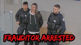 FRAUDITOR ARRESTED FOR HARASSEMENT  (BODYCAM FOOTAGE)