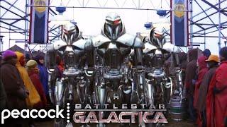 Battlestar Galactica | The Cylons Arrive on New Caprica