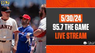 Giants Are Unable To Complete The Sweep Of The Phillies | 95.7 The Game Live Stream