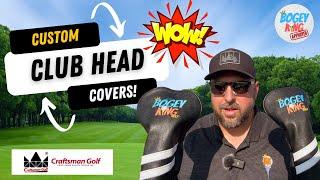 Custom Golf Club Head Covers! Craftsman Golf outdoes themselves! Check these out!!!