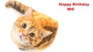 Nic  Cats Gatos - Happy Birthday