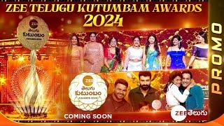 Zee Telugu Kutumbam Awards 2024 Promo | Coming Soon | Zee Telugu