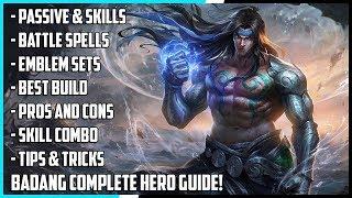 Badang Complete Hero Guide! Best Build, Spells, Skill Combo, Tips & Tricks | Mobile Legends