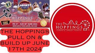 The Hoppings pull on & build up 17/06/24
