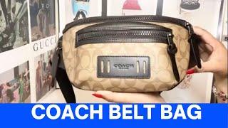 COACH BELT BAG / COACH TERRAIN / COACH FANNY PACK / CROSSBODY/ MENS BAG / LVLUXEGIRL / WIMB