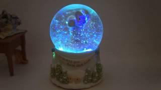 Crystal Ball Music Box - Wish you smile and love