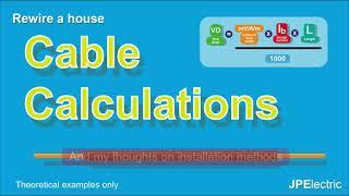 How to Calculate the cable size and protective device rating