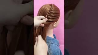 2 minutes Easy Hairstyle Tutorial for Girls #ytshorts #hairstyle #youtubeshorts #glamreel