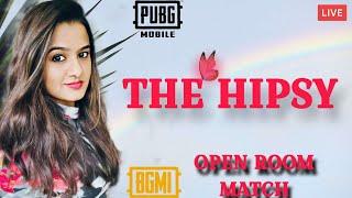 BGMI ROOM MATCH Live | TAMIL GIRL GAMER | தமிழ் BGMI Live | PUBG mobile Live || THE HIPSY