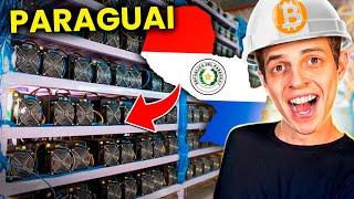 VISITEI UMA FARM DE MINERAÇÃO NO PARAGUAI