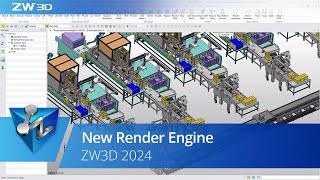 ZW3D 2024 Official  - New Render Engine