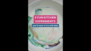 5 Easy Kitchen Science Experiments for Kids