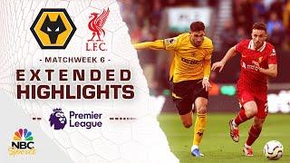 Wolves v. Liverpool | PREMIER LEAGUE HIGHLIGHTS | 9/28/2024 | NBC Sports