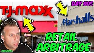  Retail Arbitrage  In TJ MAXX & MARSHALLS! Amazon FBA #10DaysOfRA #RetailArbitrage