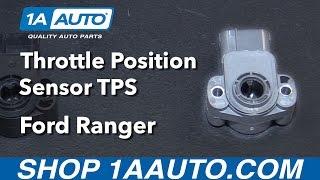 How to Replace Throttle Position Sensor TPS 98-12 Ford Ranger