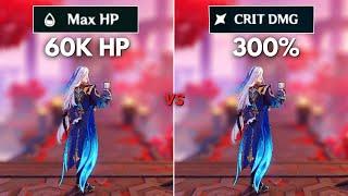 Crit vs HP !! Best Build for C0 Neuvillette ? [ Genshin Impact ]