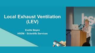 Controlling Welding Fume event (7 March 2023) Session 4: Local Exhaust Ventilation (LEV)