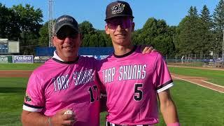 Jamestown Tarp Skunks (2024) Dave Munella First Pitch