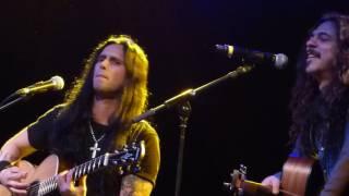 GUS G & JAMES PAUL LUNA - World On Fire. Acoustic show [Batschklapp, Frankfurt, 7.4.2017]