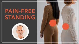 How To Relieve Back Pain From Standing All Day - ONLY 1 EXERCISE