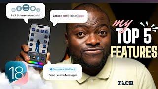 iOS 18 TOP 5 Favourite Features - iPhone is EXCITING?!