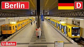  BERLIN METRO / U-Bahn Berlin 2020【4K】