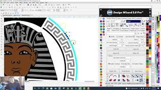 Making the Rhinestones fit the Line using CorelDraw and TRW Wizard