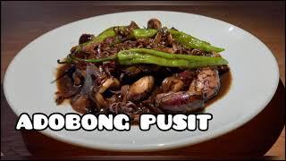 ADOBONG PUSIT | THE BEST ADOBONG PUSIT VERSION AT HOME | SEAMAN VLOG | Glenn Menes