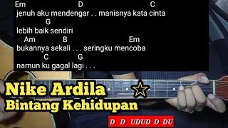 Kunci Gitar Bintang Kehidupan - Nike Ardila ( Tutorial Untuk Pemula ) By DE Kunta