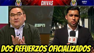 CONFIRMADO: DOS NUEVOS REFUERZOS | TRES JUGADORES FUERA, LA LIMPIA EMPIEZA | CHIVAS HOY NOTICIAS