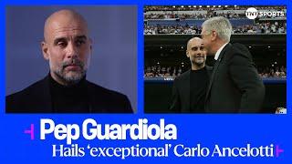 EXCLUSIVE: Pep Guardiola hopes to emulate Carlo Ancelotti's success in the Champions League #UCL