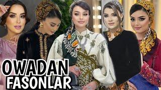 Owadan saylama turkmen moda koynek fasonlar 2024 & Dresses for women