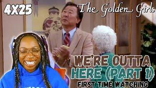  Alexxa Reacts to WE'RE OUTTA HERE (PART 1)  | The Golden Girls Reaction | Canadian TV Commentary